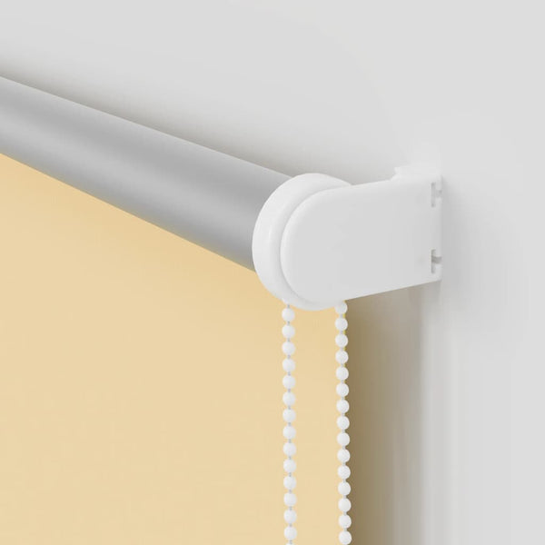 vidaXL Blackout Roller Blind Beige 160x230 cm Fabric Width 156.6 cm