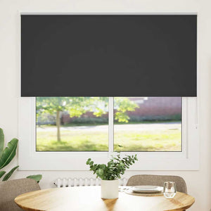 Verdunkelungsrollo Schwarz 145x175 cm
