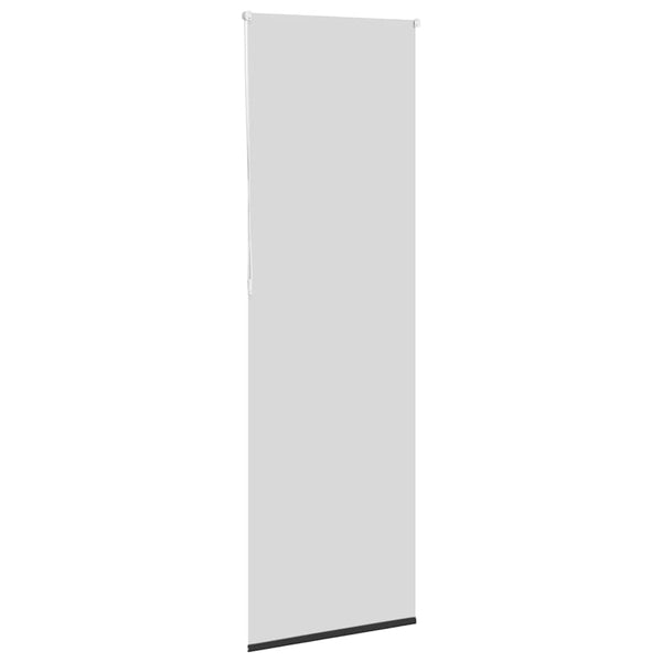 vidaXL Black Blackout Roller Blind 80x230 cm Fabric width 75.7 cm