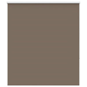 vidaXL Blackout Roller Blind Coffee Brown 120x130cm Fabric width 116.6cm