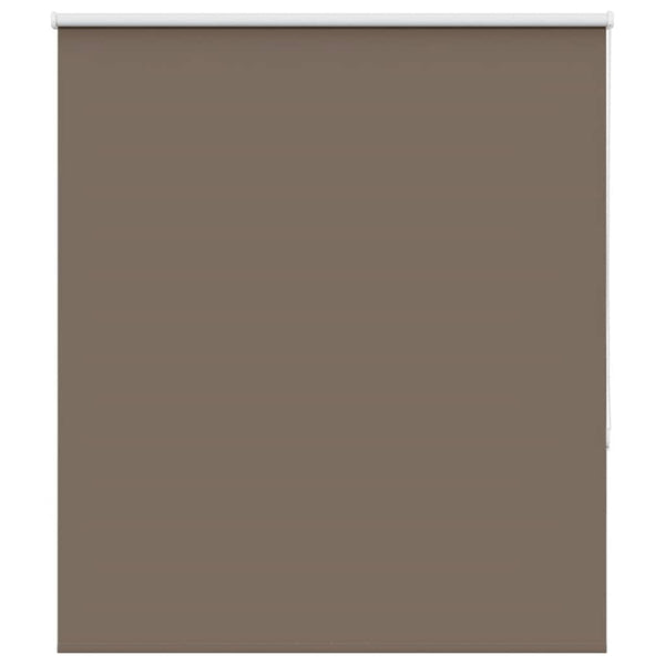 vidaXL Blackout Roller Blind Coffee Brown 120x130cm Fabric width 116.6cm