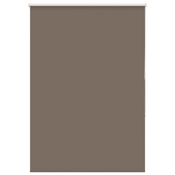 vidaXL Blackout Roller Blind Coffee Brown 115x150 cm Fabric width 110.7 cm