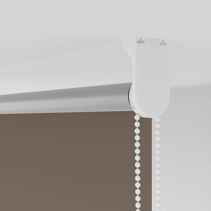 vidaXL Blackout Roller Blind Coffee Brown 165x150 cm Fabric Width 161.6 cm