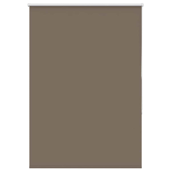 vidaXL Blackout Roller Blind Coffee Brown 95x175cm Fabric Width 90.7 cm