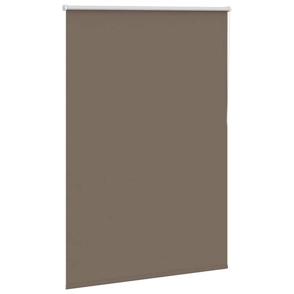 vidaXL Blackout Roller Blind Coffee Brown 95x175cm Fabric Width 90.7 cm