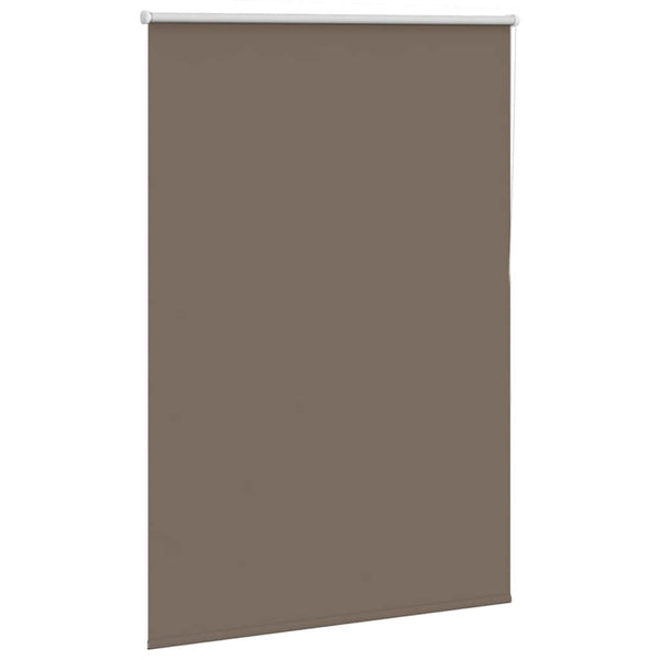 vidaXL Blackout Blind Coffee Brown 115x175 cm Fabric width 110.7 cm