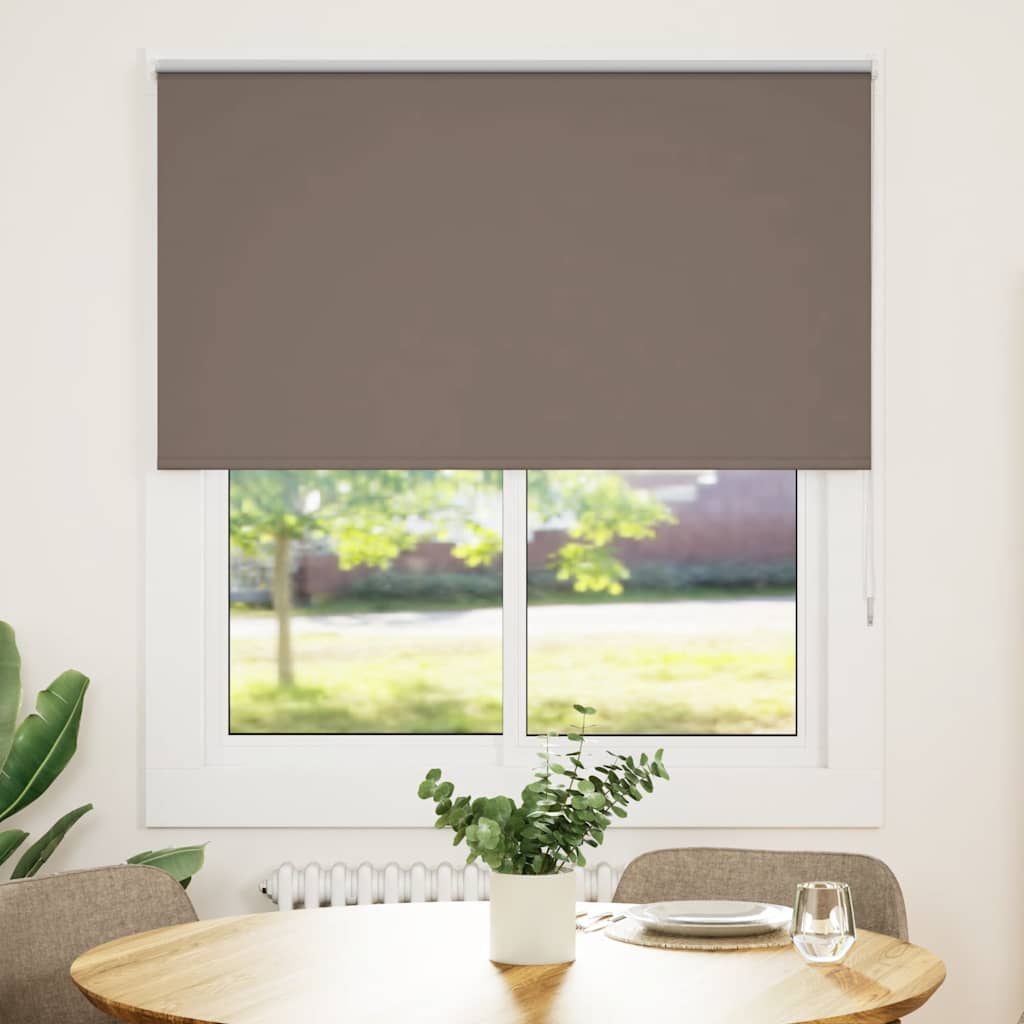 Kaffeebraunes Verdunkelungsrollo 130x175cm