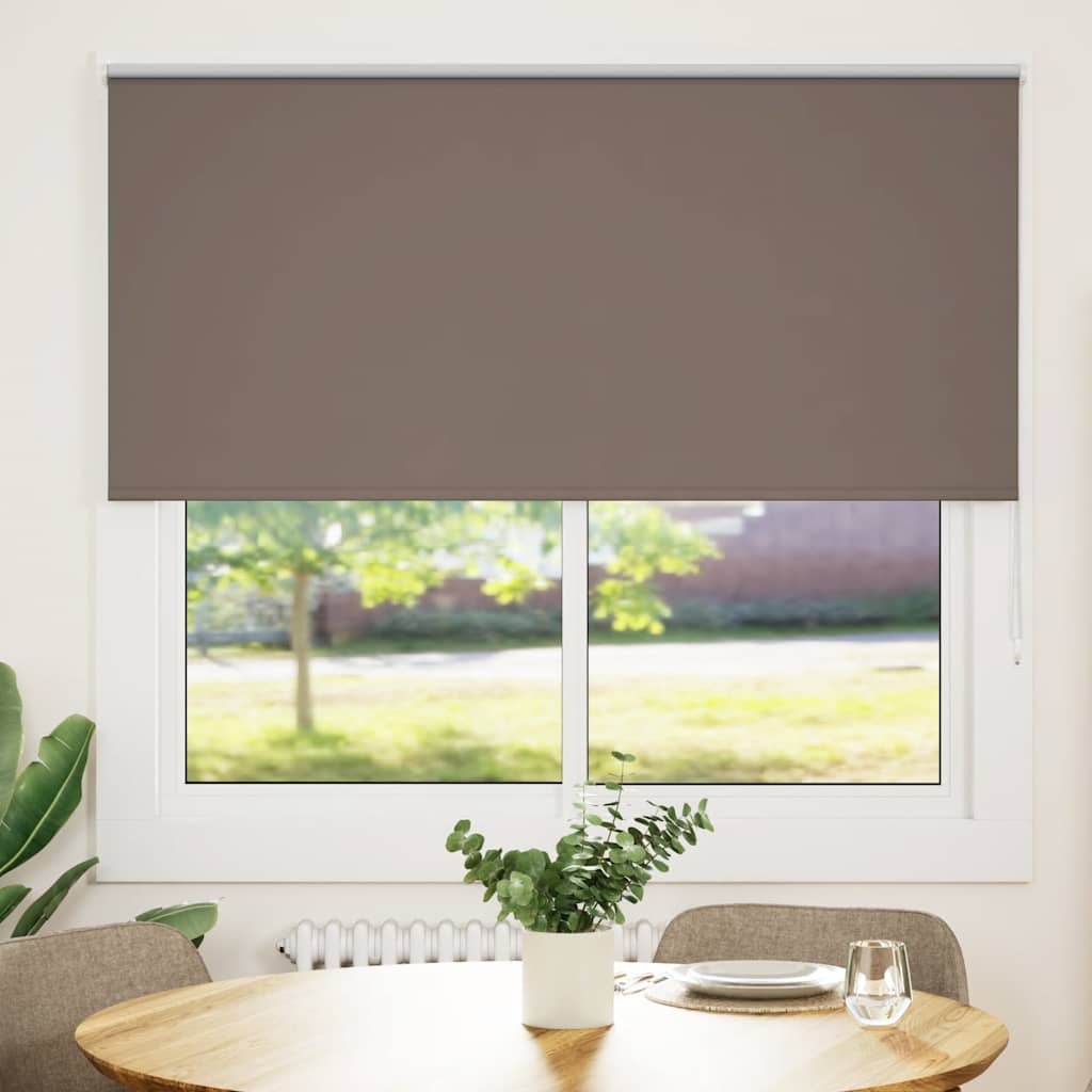 Verdunkelungsrollo Kaffeebraun 150x175 cm