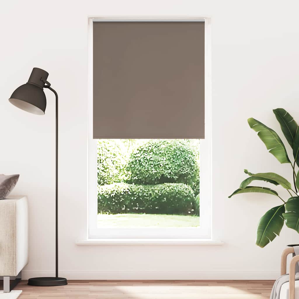 Kaffeebraunes Verdunkelungsrollo 110x210 cm