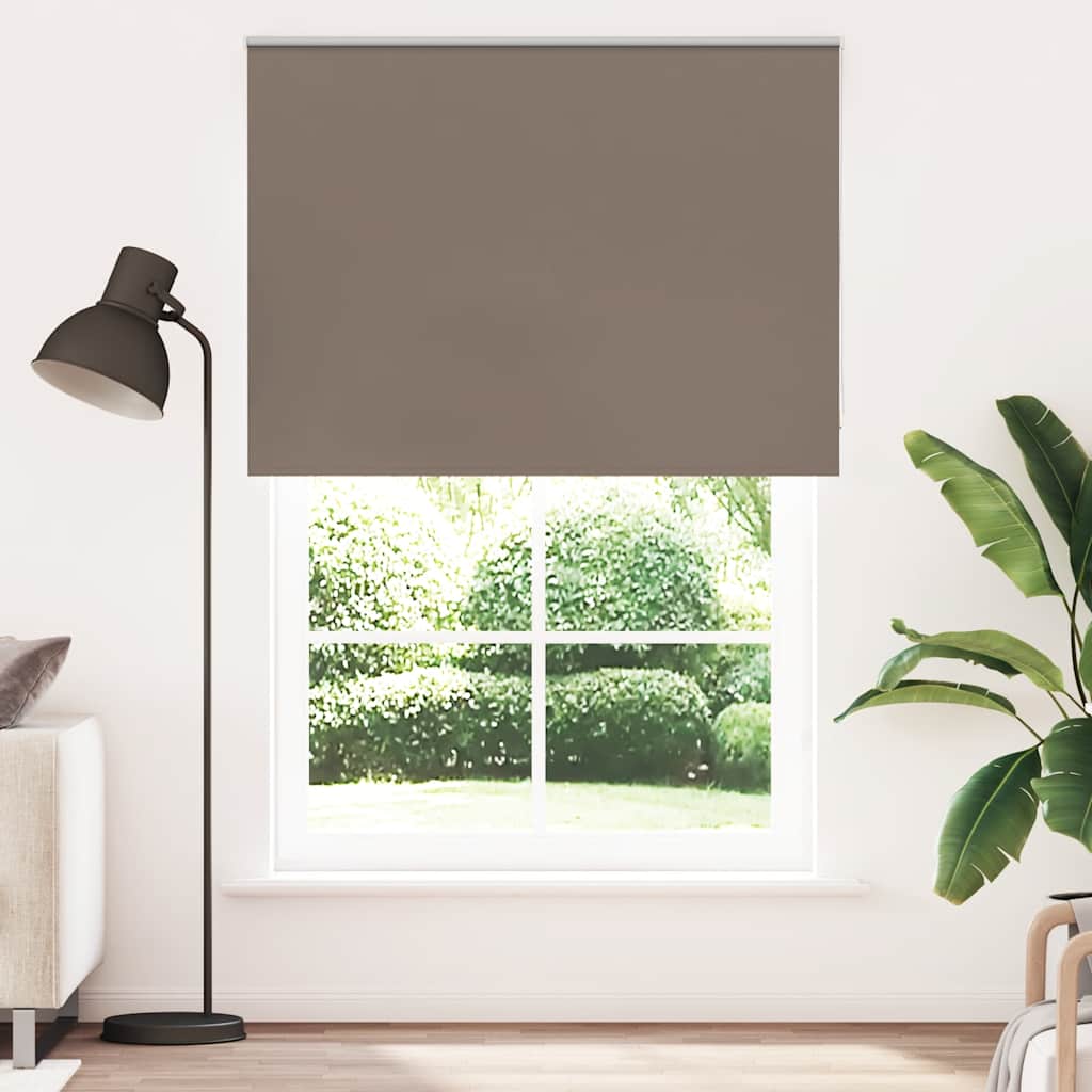 Kaffeebraunes Verdunkelungsrollo 145x210 cm