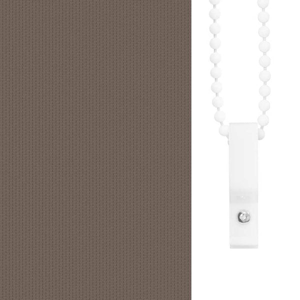 Kaffeebraunes Verdunkelungsrollo 50x230 cm
