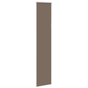 Kaffeebraunes Verdunkelungsrollo 55x230cm