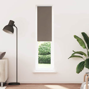 Kaffeebraunes Verdunkelungsrollo 55x230cm