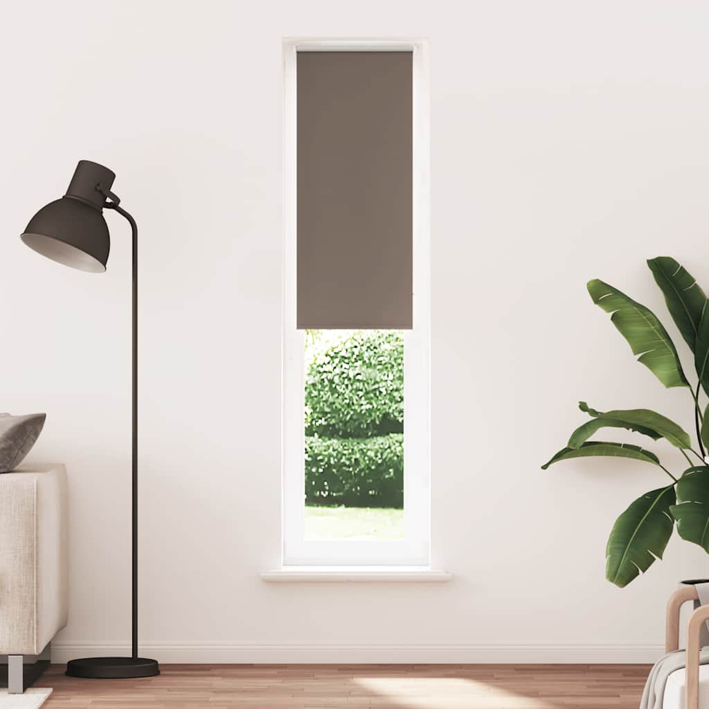 Kaffeebraunes Verdunkelungsrollo 60x230 cm