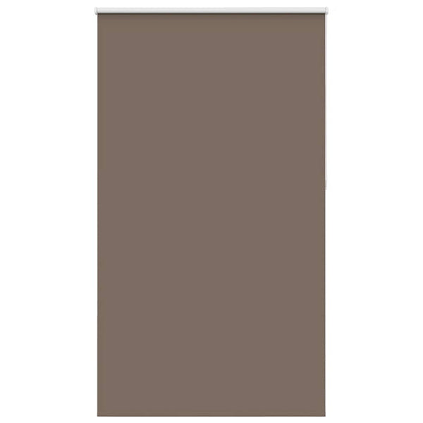 vidaXL Blackout Roller Blind Coffee Brown 125x230 cm Fabric Width 121.6 cm