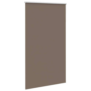 vidaXL Blackout Roller Blind Coffee Brown 125x230 cm Fabric Width 121.6 cm