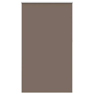 vidaXL Blackout Roller Blind Coffee Brown 135x230 cm Fabric Width 131.6 cm