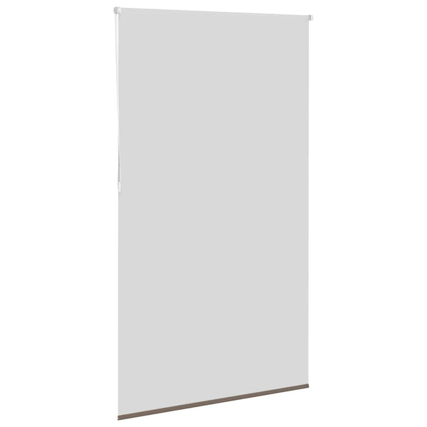 vidaXL Blackout Roller Blind Coffee Brown 135x230 cm Fabric Width 131.6 cm