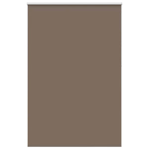 vidaXL Blackout Roller Blind Coffee Brown 145x230 cm Fabric width 141.6 cm