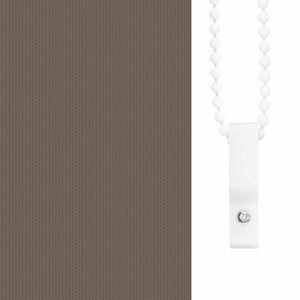 vidaXL Blackout Roller Blind Coffee Brown 145x230 cm Fabric width 141.6 cm