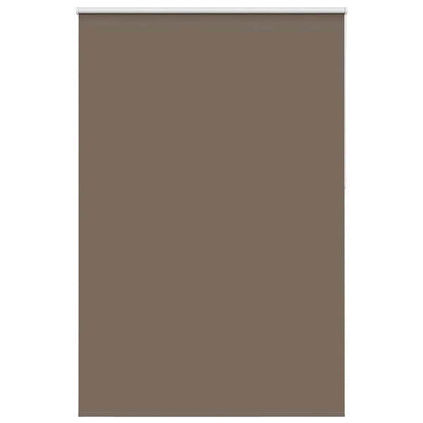 vidaXL Blackout Blind Coffee Brown 150x230cm Fabric Width 146.6 cm