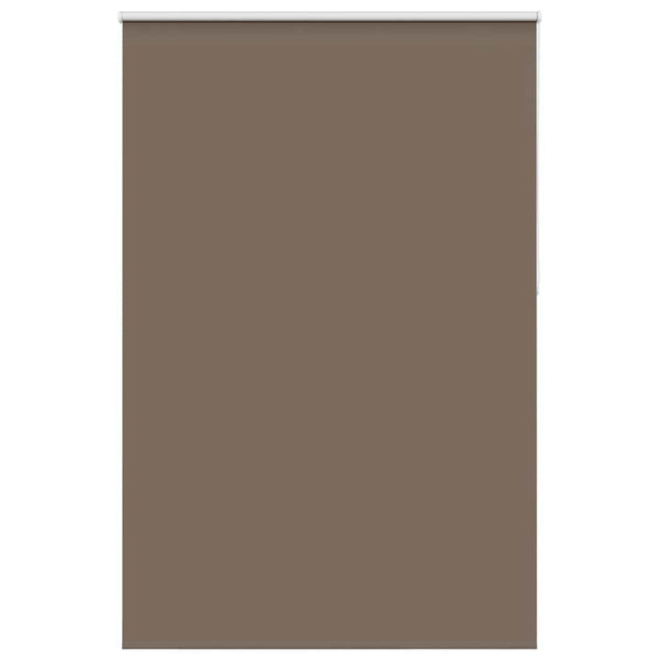 vidaXL Blackout Blind Coffee Brown 165x230 cm Fabric width 161.6cm