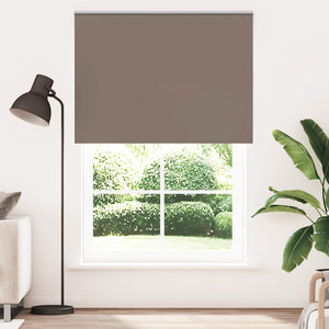 vidaXL Blackout Blind Coffee Brown 165x230 cm Fabric width 161.6cm