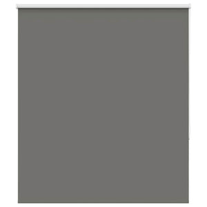 vidaXL Blackout Roller Blind Grey 130x150cm Fabric Width 126.6cm Polyester
