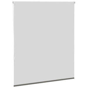 vidaXL Blackout Roller Blind Grey 130x150cm Fabric Width 126.6cm Polyester