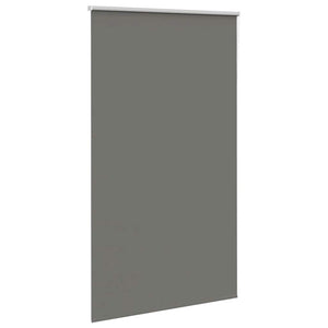 vidaXL Blackout Roller Blind Grey 135x230cm Fabric Width 131.6cm Polyester