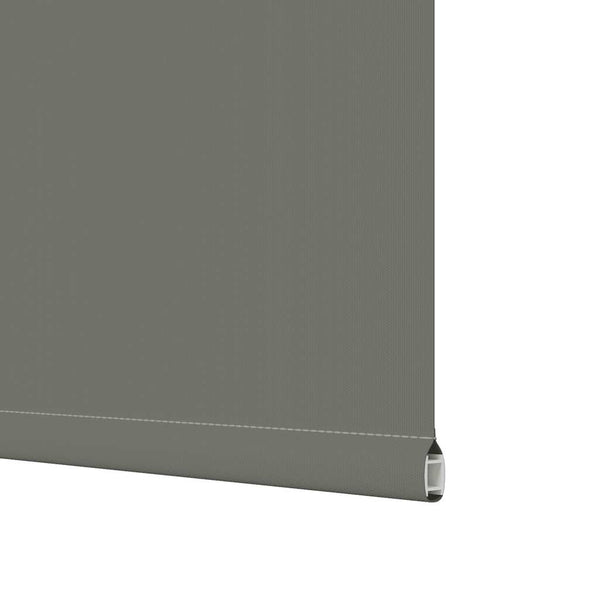 vidaXL Blackout Roller Blind Grey 135x230cm Fabric Width 131.6cm Polyester