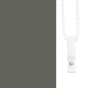 vidaXL Blackout Roller Blind Grey 135x230cm Fabric Width 131.6cm Polyester