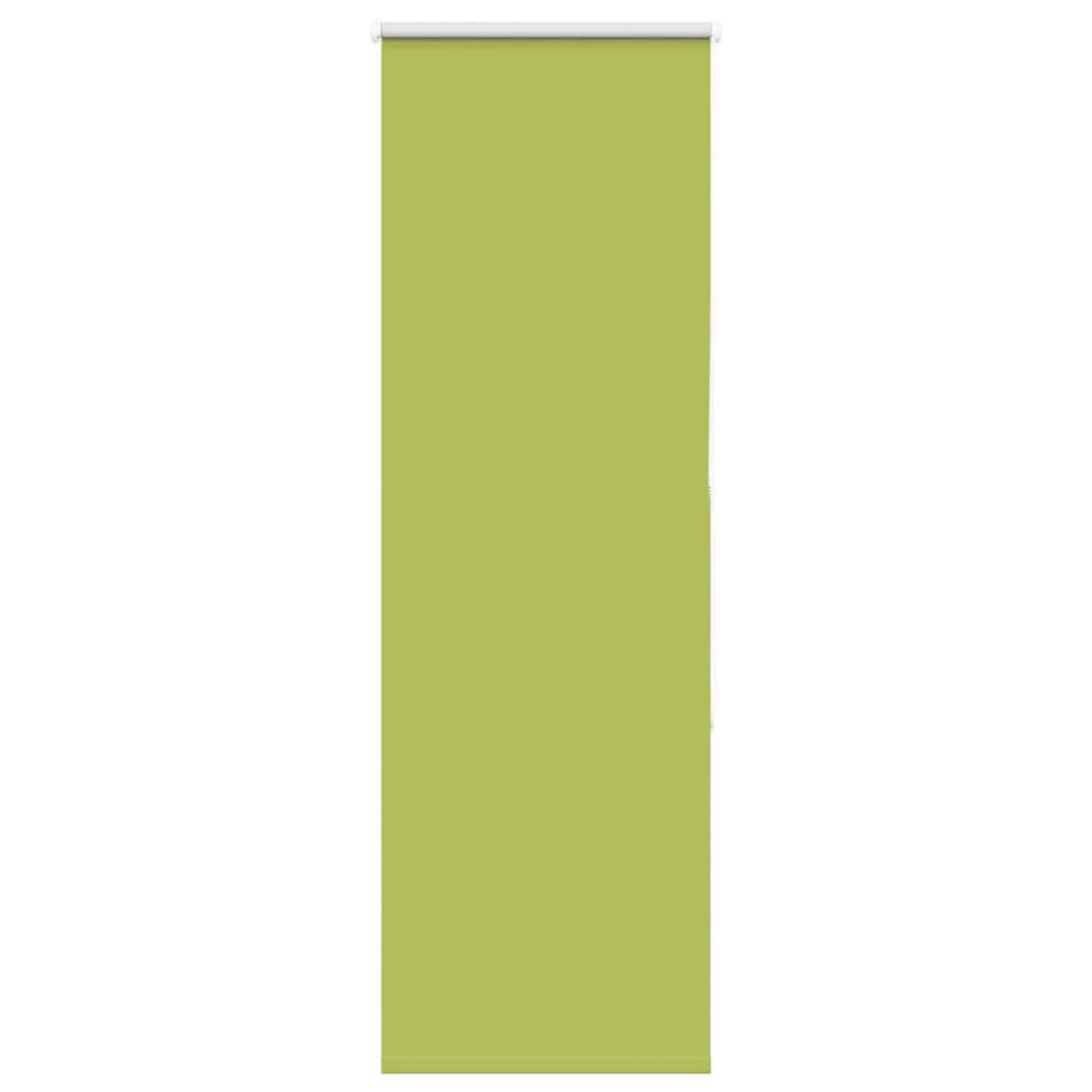 vidaXL Blackout Roller Blind Green 55x130 cm Fabric Width 50.7 cm Polyester