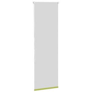 vidaXL Blackout Roller Blind Green 55x130 cm Fabric Width 50.7 cm Polyester