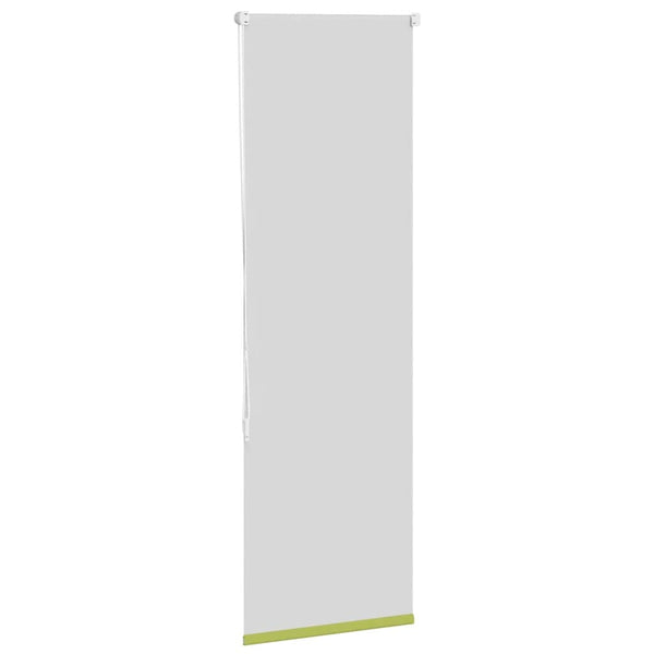 vidaXL Blackout Roller Blind Green 55x130 cm Fabric Width 50.7 cm Polyester