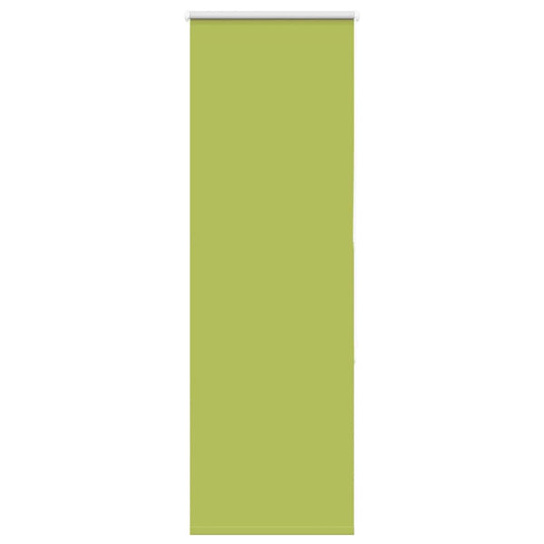 vidaXL Blackout Roller Blind Green 60x130 cm Fabric Width 55.7 cm Polyester