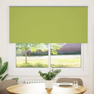 vidaXL Blackout Roller Blind Green 150x130cm Fabric Width 146.6cm Polyester