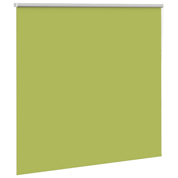 vidaXL Blackout Roller Blind Green 150x130cm Fabric Width 146.6cm Polyester