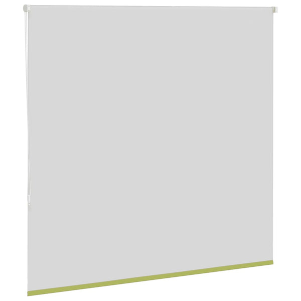 vidaXL Blackout Roller Blind Green 150x130cm Fabric Width 146.6cm Polyester