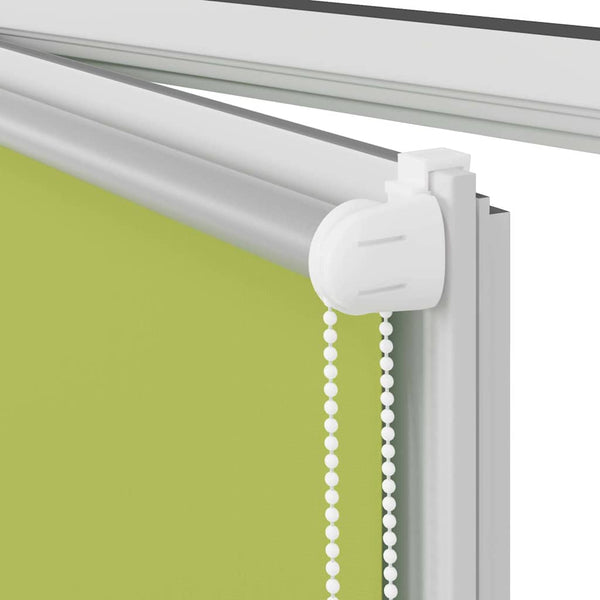vidaXL Blackout Roller Blind Green 45x150 cm Fabric width 40.7 cm Polyester