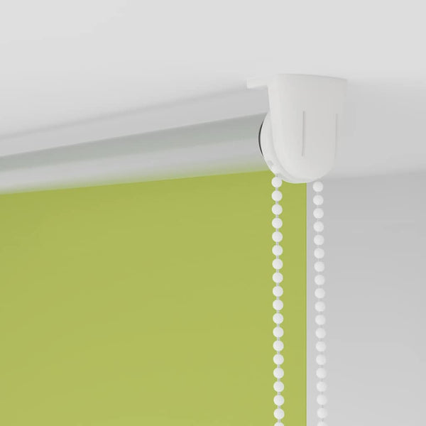 vidaXL Blackout Roller Blind Green 45x150 cm Fabric width 40.7 cm Polyester