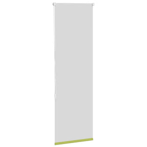 vidaXL Blackout Roller Blind Green 45x150 cm Fabric width 40.7 cm Polyester
