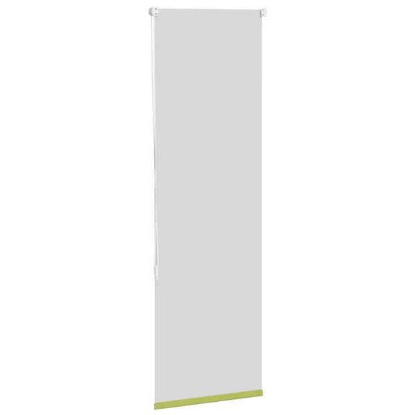vidaXL Blackout Roller Blind Green 45x150 cm Fabric width 40.7 cm Polyester