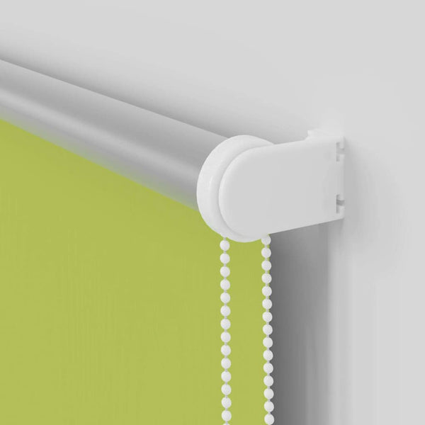 vidaXL Blackout Roller Blind Green 145x150cm Fabric Width 141.6cm Polyester