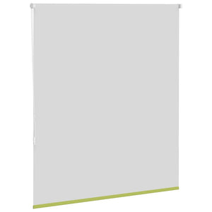 vidaXL Blackout Roller Blind Green 135x175cm Fabric Width 131.6cm Polyester