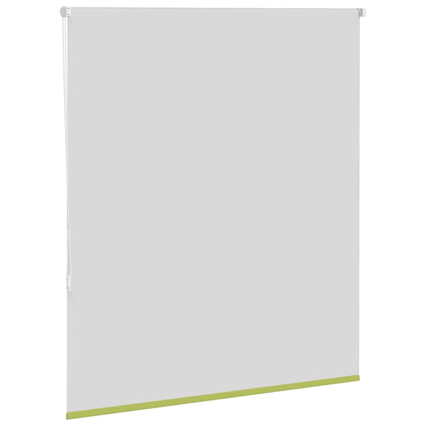 vidaXL Blackout Roller Blind Green 135x175cm Fabric Width 131.6cm Polyester