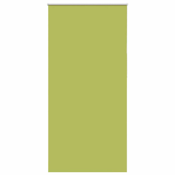 vidaXL Blackout Roller Blind Green 115x210cm Fabric Width 110.7cm Polyester