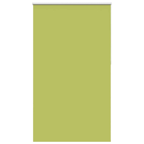 vidaXL Blackout Roller Blind Green 130x210cm Fabric Width 126.6cm Polyester