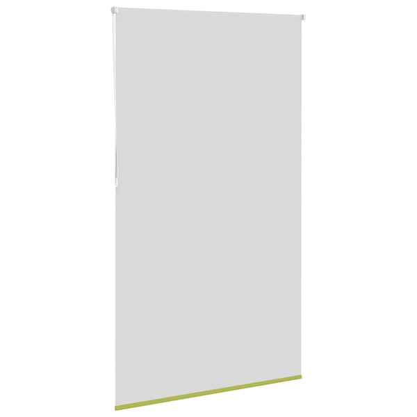 vidaXL Blackout Roller Blind Green 130x210cm Fabric Width 126.6cm Polyester