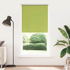 vidaXL Blackout Roller Blind Green 100x230 cm Fabric width 95.7cm Polyester
